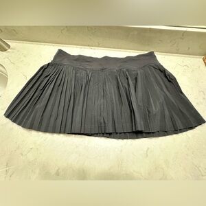 lululemon athletica BlackPleated Skater Skirt, 12